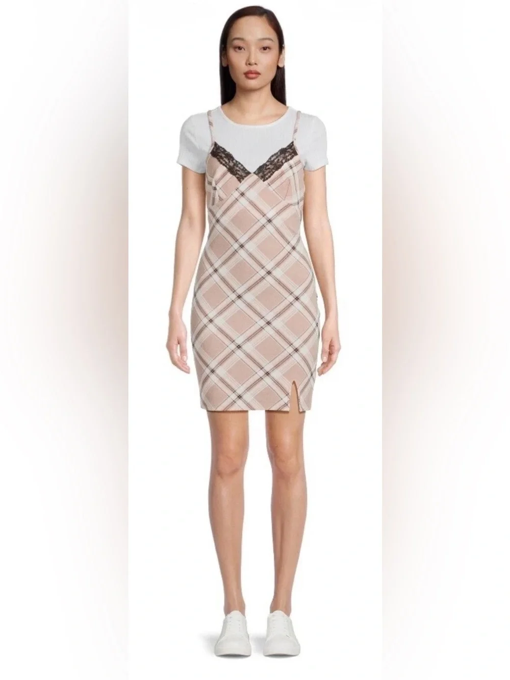 NWOT✨No Boundaries Twofer Dress & Tshirt Size L(11-13) - Picture 3 of 4